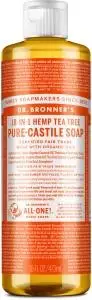 DR. BRONNER'S Pure-Castile Soap Liquid (Hemp 18-in-1) Tea Tree 473ml