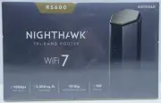 Netgear WL-Router RS600 Nighthawk WiFi 7 | 18Gbps | Up Yo 3,000 Sq. Ft. Coverage