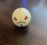 1 RARE Callaway Chrome Soft Truvis Golf Ball - State Of Minnesota - 1 Ball - NEW