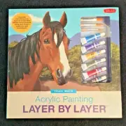 Learn To Paint A Horse Trail Mate Acrylic Painting Book Layer By Layer Paint