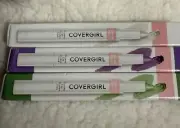 CoverGirl Clean Fresh Creamy Eye Shadow Stick Greenscape/On Cloud 9/ Lilac Bloom