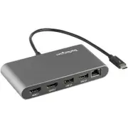 Startech TB3DKM2HDL MINI TB 3 WITH 30CM+ TETHER CABLE