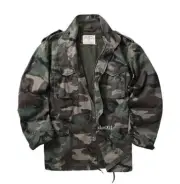 M65 Combat Field Jacket Mens Military US Army Tactical Outdoor Hiking Parka Coat