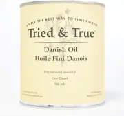 Polymerized Linseed Oil Finish - Food Safe, Fast Curing for Wood Projects