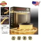 Cold Resistant 50FT LED Rope Light - 2800K Warm White and Connectable Design