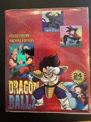 Dragon Ball Z Holochrome Archive Edition Trading Card Box NEW Sealed DBZ 24 Pack