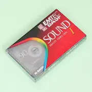BASF EMTEC Sound I 90 Minute Blank Audio Cassette Tape *NEW & SEALED*
