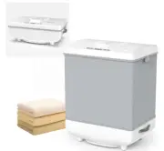 Towel Warmer, 35L Large Folding Heated Towel Warmer for Bathroom, Heating &