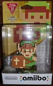 8 Bit Link Amiibo US USA NA Switch 3DS Wii U Breath of Wild Legend Zelda SEALED