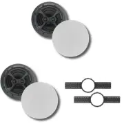 (2) KLH Faraday Series F-6800-DVC 8" IN-CEILING SPEAKER + KLH INSTALLATION KIT