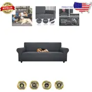High Stretch Jacquard Sofa Cover for Extra Large 115” Couches – Machine Washable