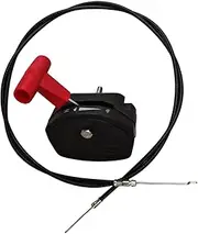 Ｂｅｓｇａ Lawn Mower Lever Handle Throttle Switch Universal Control Switch Handle for Yard Electric Lawnmowers Outdoor Power Tools, with Cable