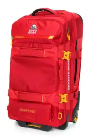 Granite Gear Water-Resistant Wheeled Duffle With Backpack Strap Suitcase Luggage Tote Check In Sofecase G2026-2005 Red