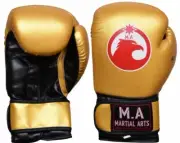 Boxing Gloves Pair Muy Thai Training Punching Bag Sparring MMA