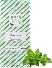 Shower Steamer, Eucalyptus Mint Shower Bomb, Cold and Sinus Relief, Natural Menthol Vapors.