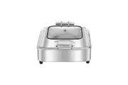 SOGA Stainless Steel Square Chafing Dish Tray Buffet Cater Food Warmer Chafer with Top Lid