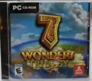 7 Wonders Trilogy PC Video Game Includes 3 Games Atari Rated E CD-ROM New
