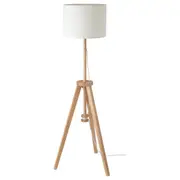 LAUTERS Floor lamp, ash, white