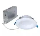 HALO 4-inch Canless LED Recessed Light Selectable 3000K, 4000K, 5000K CCT 600...