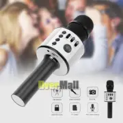 Wireless Bluetooth Karaoke Microphone Portable Handheld Speaker LED Lights