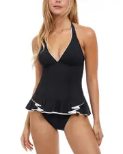 Gottex Belle Curve Halter Tankini