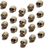 Halloween Skeleton Skulls 20pcs Scary Skull Models for Home Bar Party Decorations