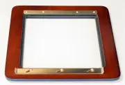 1 ADAPTER 8"x 8"RC TO DEARDORFF 11x14 to 6x6RC BOARDS Dff 8x10", Brass fittings