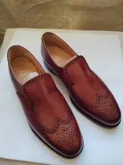 BRAND NEW CROCKETT & JONES/PEAL & CO for BROOKS BROTHERS $698 Loafers 10,0 (US)