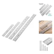 Machinist Ruler, 4 Pack 6, 8, 12, 14 inch, Metric Ruler, Millimeter Ruler, 1/...