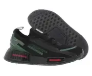Adidas Originals Nmd_R1 Spectoo Mens Shoes Size 4, Color: Core Black/Green