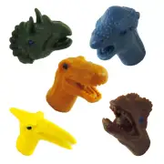 Latex Dinosaur Finger Puppets Package Of 6