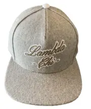 LAMBADA CHI SNAPBACK HAT COTTON MESH SOLID FLAT BASEBALL COLLEGE CAP