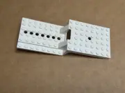 LEGO Parts - White Vehicle, Trailer Base 6 x 16 x 2 2/3 - No 64954 - QTY 1