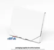 400x Mailing Box 152 x 132 x 16mm Superflat White CD DVD Rigid Mailer B1