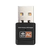 New 600Mbps Dual Band WiFi Adapter 2.4G / 5G Hz Wireless Lan USB PC WiFi Adapter 802.11AC Wireless Network Card