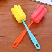 5X Glass Cleaning Sponge Brush Bottle Cleaner Wine Glass Tea Cup Mug Cl.pi
