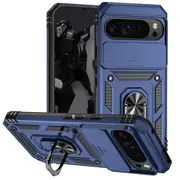 For Google Pixel 9 Pro Case, Camera Shielding Cover, Blue