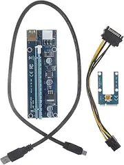LABRIMP Pcie GPU Adapter Card for Laptops External Graphics Card Multimedia Performance Easy Connection for External Displays Devices Pci to Pci with USB Cable