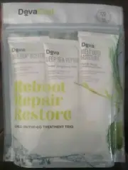 DevaCurl Reboot Repair Restore Curls On The Go Treatment Trio Kit - NEW & FRESH!