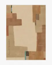 150' x 215' | Machine Washable Runner Rug | Kid & Pet Friendly | Indoor Rug | Architectural Digest Ananda Natural Pop Tufted Rug | Ruggable