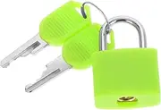 Ipetboom Mini Luggage Lock with Key Travel Padlocks for Suitcases Backpacks Gym Lockers Tamper Resistant Design for Secure Storage The Go