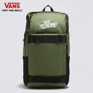 【VANS 官方旗艦】Obstacle Skatepack 男女款藍綠色後背包