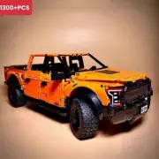 New 1379Pcs Technical Ford Raptors F150 Pickup Truck Sports Car Building Blocks