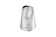 Mondo Stainless Steel #61 Petal Piping Tip Icing Cake Decorating Nozzle Silver