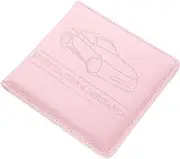 ETHZZLE Car Registration Insurance Holder Pu Leather Wallet Id Credit Card Organiser Large Capacity Elegant Design for Men