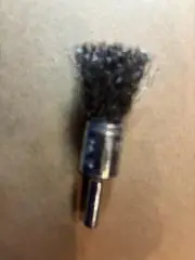 Osborn Crimped Wire end brush 1/4 Shank .0104 Wire USA Made 30053 - 1 box of 12