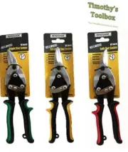 3 piece- Aviation Snips Left, Right, Straight Cut by Renegade