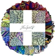 Free Spirit Kaffe Fassett 85 & Fabulous 10" Charm Bundle Fabric