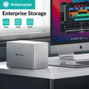 Yottamaster 5 Bay RAID USB3.0 Type B Hard Drive Enclosure For 2.5" 3.5" HDD SATA