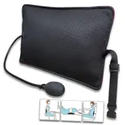 Inflatable Lumbar Support Pillow for Office Chair and Car Seat, Back Support
